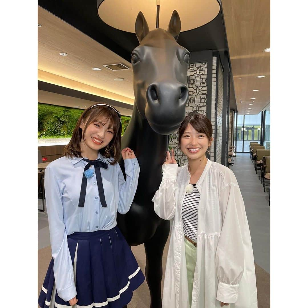 舘山聖奈さんのインスタグラム写真 - (舘山聖奈Instagram)「EVERGREENではグランドオープンした京都競馬場を探索しています🐴✨毎週日曜あさ11時45分〜放送中です☺️ ⁡ #EVERGREEN #カンテレ」4月29日 17時12分 - seina_tateyama_