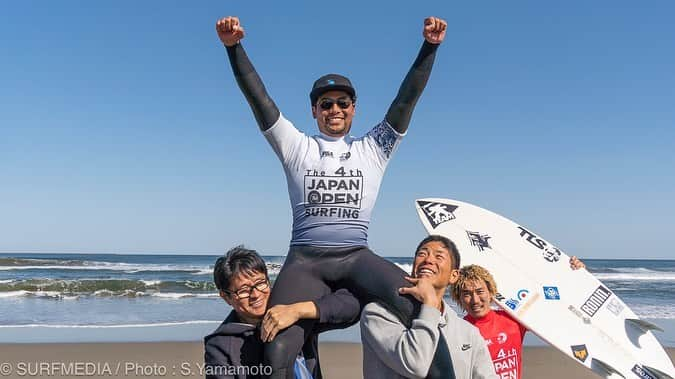 稲葉玲王のインスタグラム：「@japanopenofsurfing 優勝しました！ 応援ありがとうございました🙏 📸 @s_yaman」