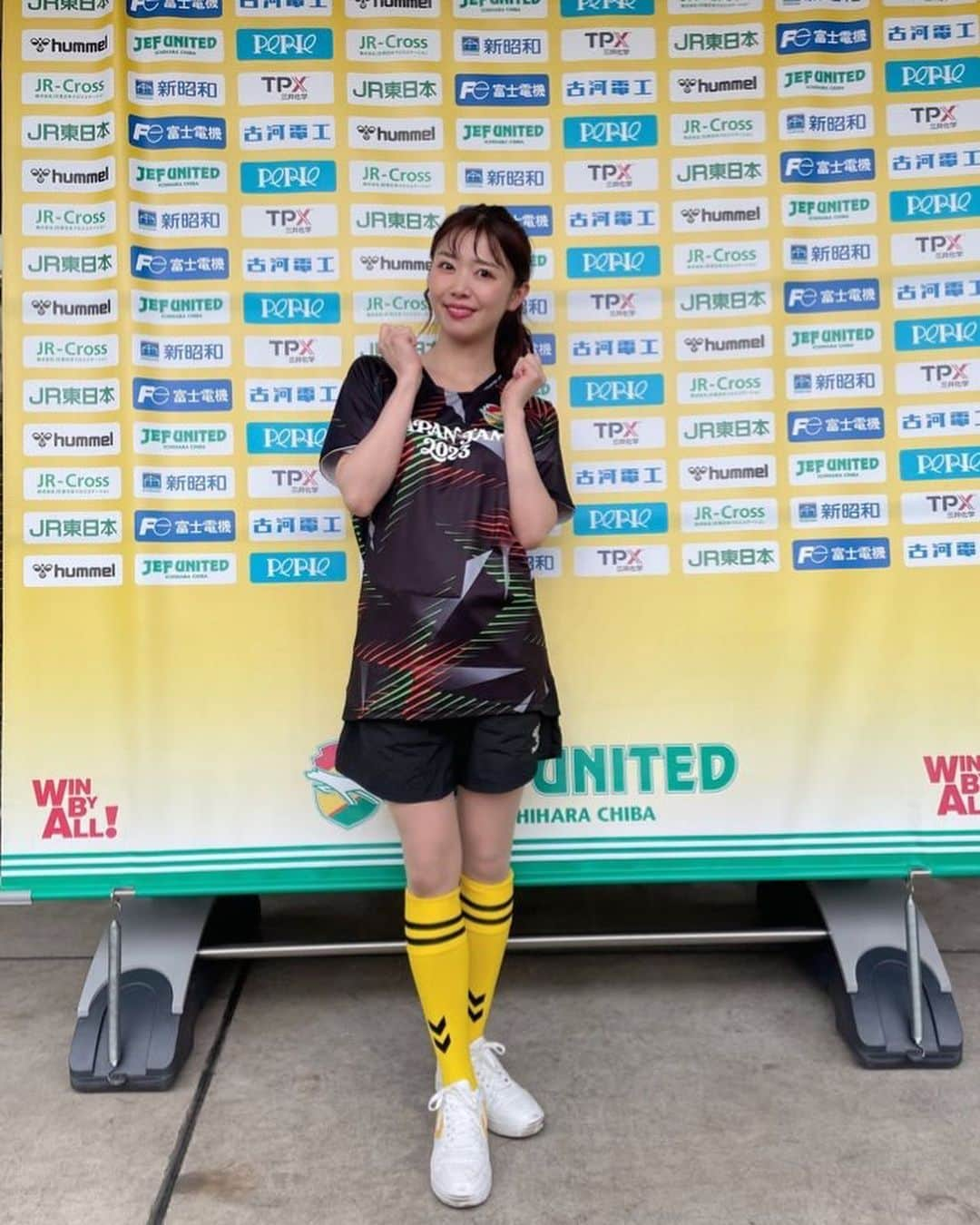 後藤紗亜弥さんのインスタグラム写真 - (後藤紗亜弥Instagram)「WIN BY ALL!! . . . . #jefunited  #ジェフ千葉 #ジェフ千葉_マーメイド #勝利 #おめでとうございます #後藤紗亜弥 #gotosaaya」4月29日 18時08分 - saaya_goto