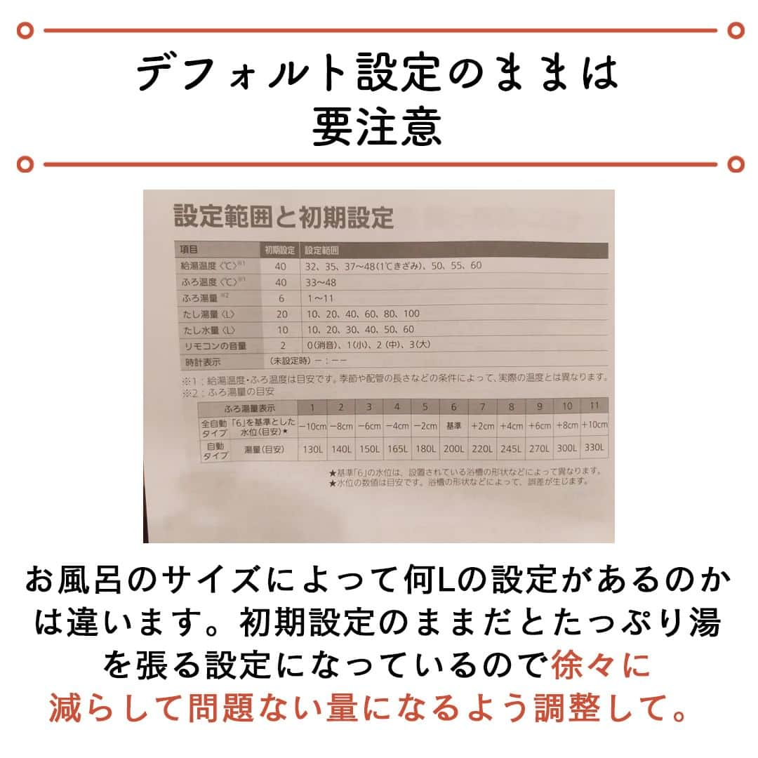 サンキュ！編集部さんのインスタグラム写真 - (サンキュ！編集部Instagram)「～ これだけ！お風呂の節約術 ～  ＠39_editors  値上げラッシュが止まらない昨今、電気代やガス代が上がってビックリ！というおうちも多いのではないでしょうか😨😨  もう実践済みの方も多いかも知れませんが、光熱費を下げたいと思っている方にぜひやって欲しいことがあります😉✨✨  ーーーーーーーーーーーーーーーーーーーーー サンキュ！では素敵な暮らしを営むおうちや工夫をご紹介していきます。 ぜひフォローしてください。  @39_editors⠀⠀⠀⠀⠀⠀⠀⠀⠀⠀⠀⠀⠀⠀⠀⠀⠀⠀⠀⠀⠀⠀⠀⠀⠀⠀​ ーーーーーーーーーーーーーーーーーーーーー  〈教えてくれた人〉 サンキュ！STYLEライターMaiさん インテリアコーディネーターと整理収納アドバイザーの資格を持っている主婦。2児の母。 「暮らしを楽しむ」をモットーにインテリアや収納、家事の工夫を日々の暮らしに取り入れるようにしています。  #お金 #貯金 #貯金テク #貯金術 #貯金方法 #節約 #節約術 #節約テク #節約方法 #節約主婦 #節約好き #節約苦手 #貯金好き #貯金苦手 #家計 #家計管理 #やりくり #やりくり術#光熱費 #水道代 #値上げ #湯船 #お湯はり #水道代節約 #追い焚き #ガス代 #ガス代節約」4月29日 20時00分 - 39_editors