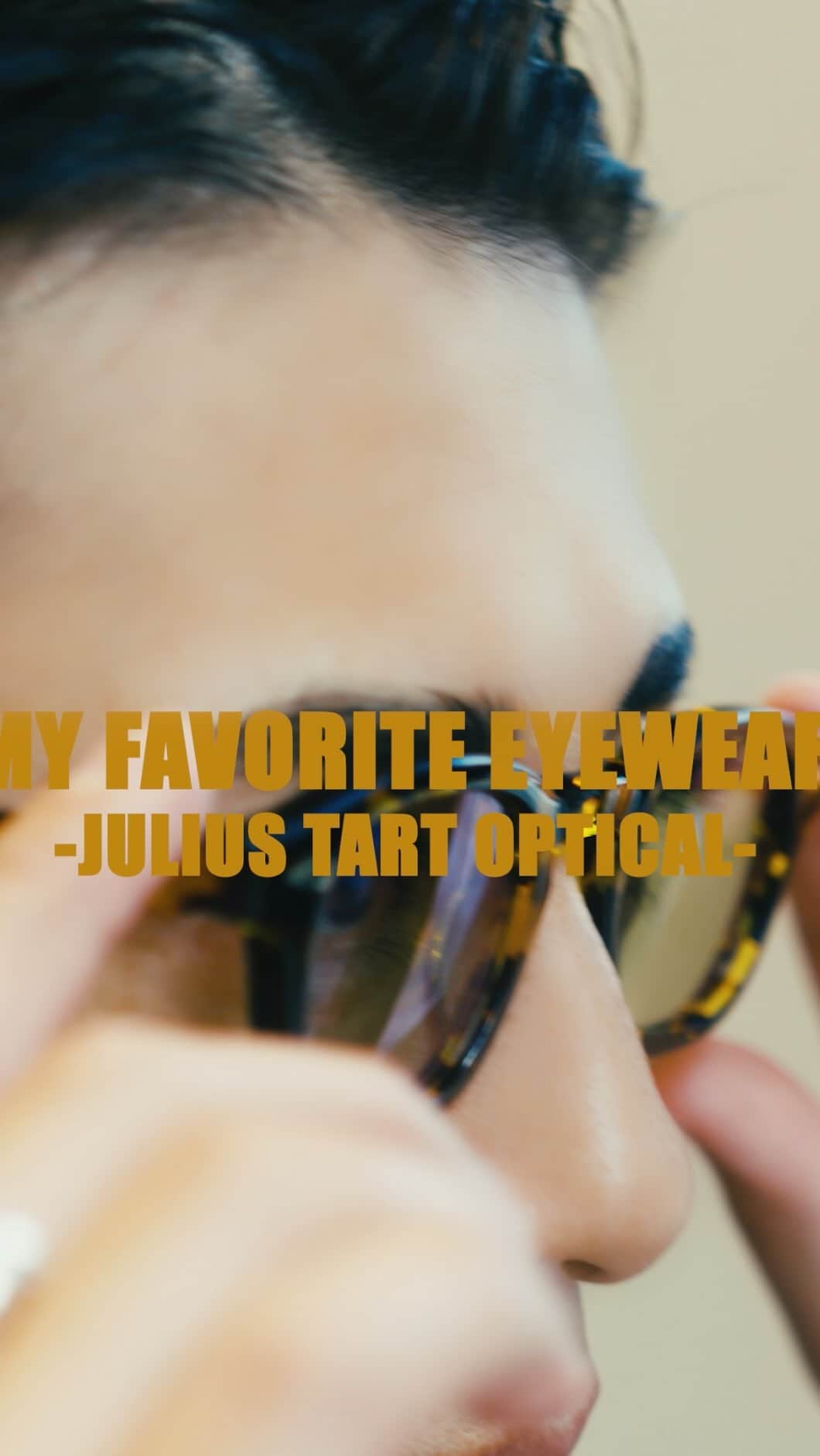 のインスタグラム：「最近お気に入りのeyewearは　@juliustartoptical 👓  #juliustartoptical  #eyewear  #サングラス #メガネ #大人カジュアル  #メンズボブ」