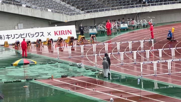 高山峻野のインスタグラム：「織田記念 +0.3m13秒47②  周りに引っ張られて良い感覚で走れた。 次戦GGP頑張ります。  #110mh」