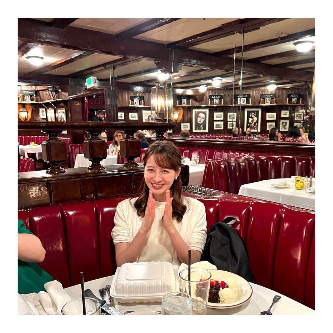 後呂有紗さんのインスタグラム写真 - (後呂有紗Instagram)「* 先日 誕生日を迎えました🎂  実は今年は、 アメリカに出張していて、海外で迎えた誕生日！ 時差でなんだかフワッと迎えてしまいましたが、 特別な思い出になりました‼︎  仕事の合間に、 アメリカンなケーキでお祝いしてもらい…🍰🍫💕 良い１年にしていきたいです‼︎  ロケの詳細も、 放送が近づいたら、お伝えしますね✨  #誕生日　#アメリカ出張 #29歳… #頑張ります‼︎ #最後は帰国後」4月29日 21時15分 - ushiro_arisa