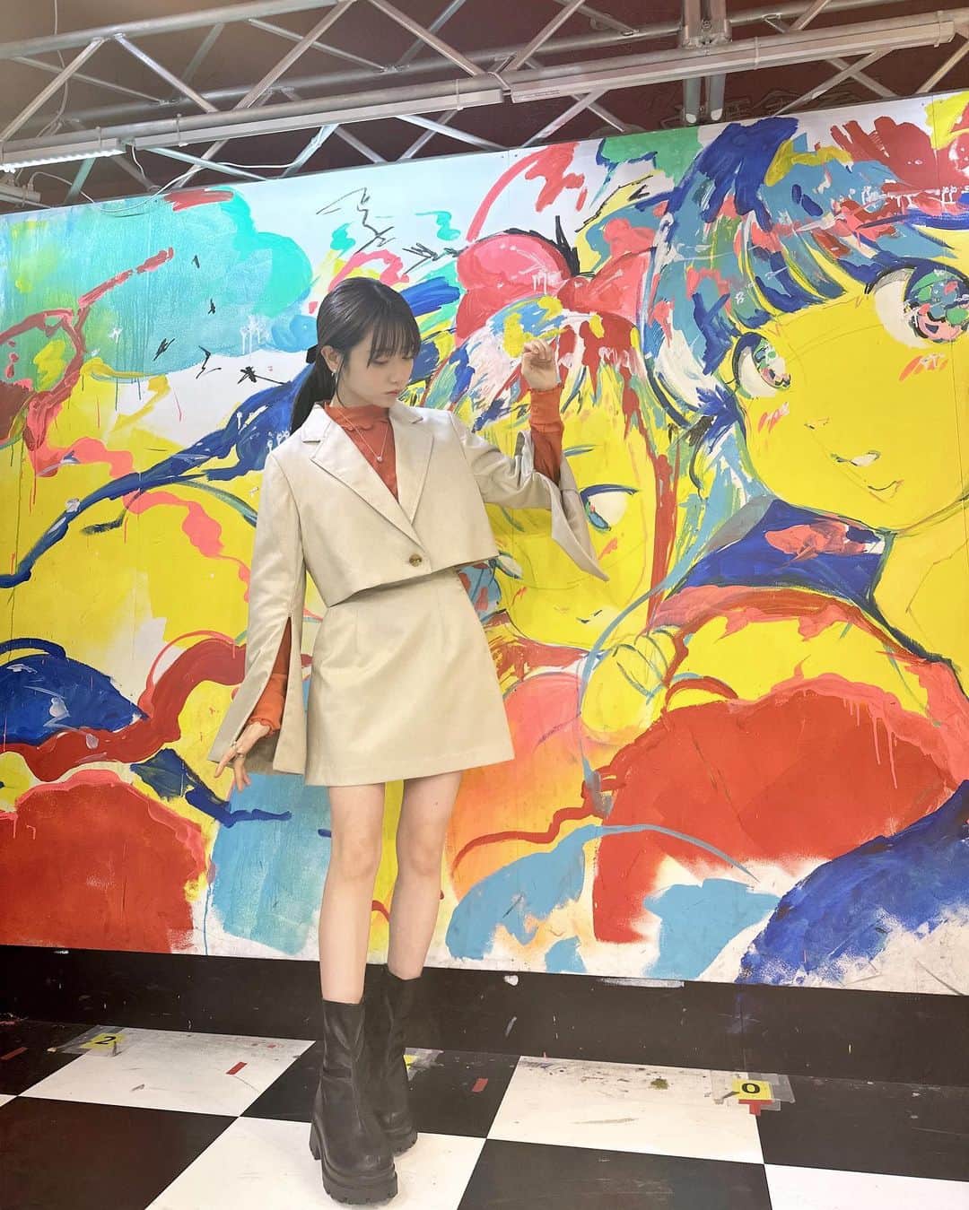 来栖りんのインスタグラム：「リリースイベントありがとうございました！ 今日のお衣装たちです👗👒」