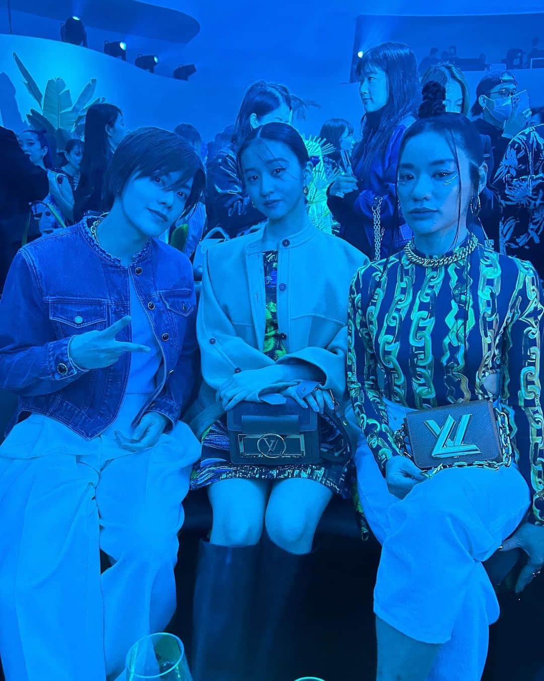 のインスタグラム：「Kōki, さん＆NCTユウタさん＆Awichさんのレアショットも✨ 韓国・ソウルで開催された「ルイ・ヴィトン」2023 ウィメンズ・プレフォール コレクションのアフターパーティの様子をお届け😘  ①〜③左からNCTユウタさん、Kōki, さん、Awichさん ④⑤左から谷まりあさん、長谷川京子さん  @louisvuitton  @nicolasghesquiere  #LOUISVUITTON #LVPrefall23 #kōki #koki #nctyuta #yuta #yutanct #nct127 #nct #awich #谷まりあ #長谷川京子」