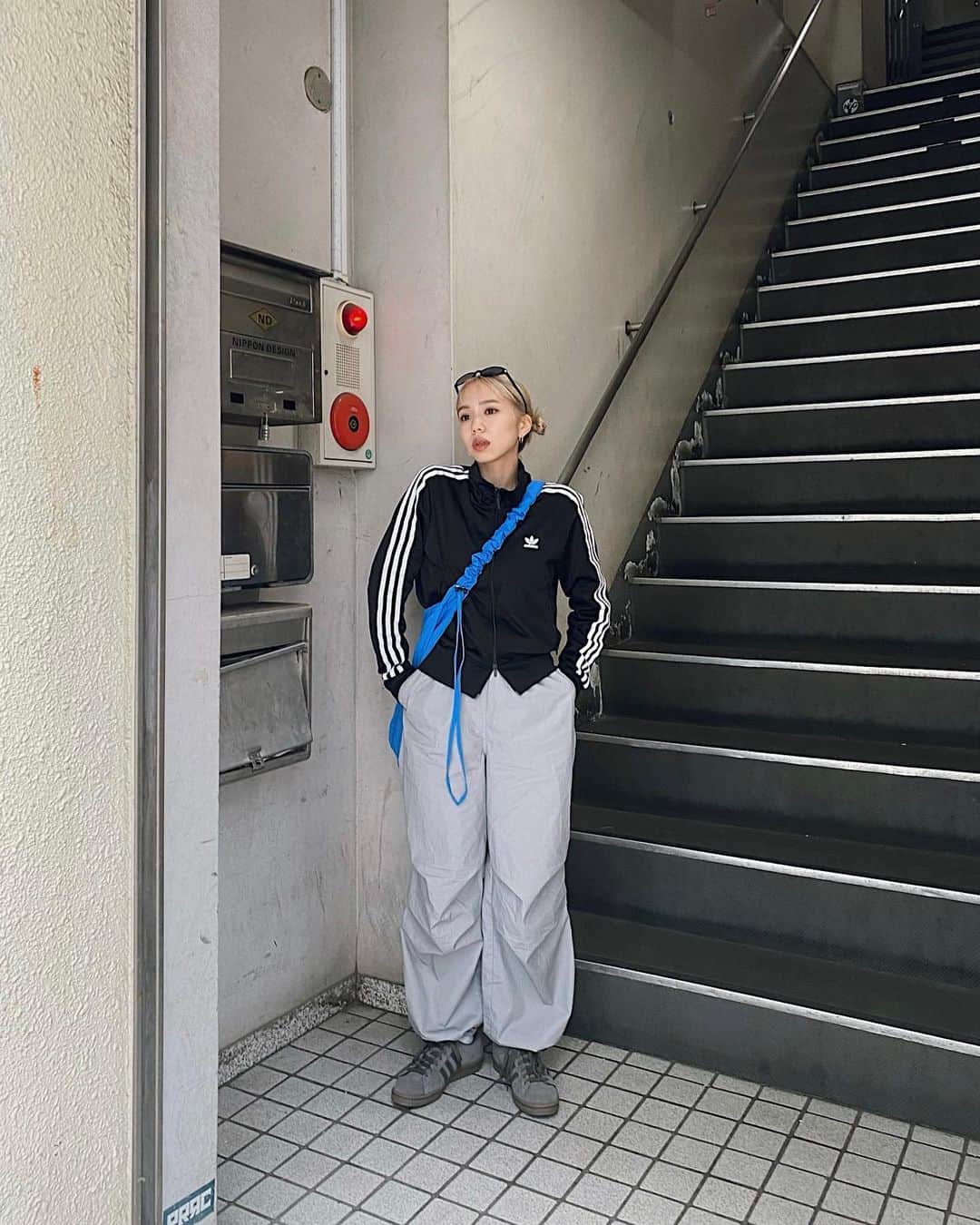 室原彩夏のインスタグラム：「ㅤㅤㅤㅤㅤㅤㅤㅤㅤㅤㅤㅤㅤ adidasすぎた日( ✌︎'ω')✌︎ ㅤㅤㅤㅤㅤㅤㅤㅤㅤㅤㅤㅤㅤㅤㅤㅤㅤㅤㅤㅤㅤㅤㅤㅤㅤㅤ @adidasoriginals @hm」
