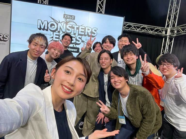 野嶋紗己子のインスタグラム：「関西最大規模の #ハッカソン イベント「Monsters x Eggs for Engineers」☺️🌸  学生戻りたい！凄い！楽しかったなあー！  #モンエグ#エンジニア#chatGPT」