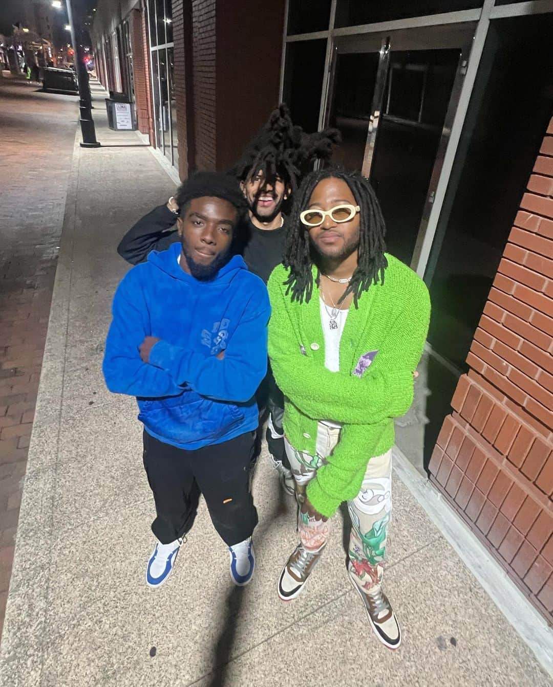 のインスタグラム：「Someone said Caleb’s in his party boy era they ain’t lying also we broke the stage last night 🤫」