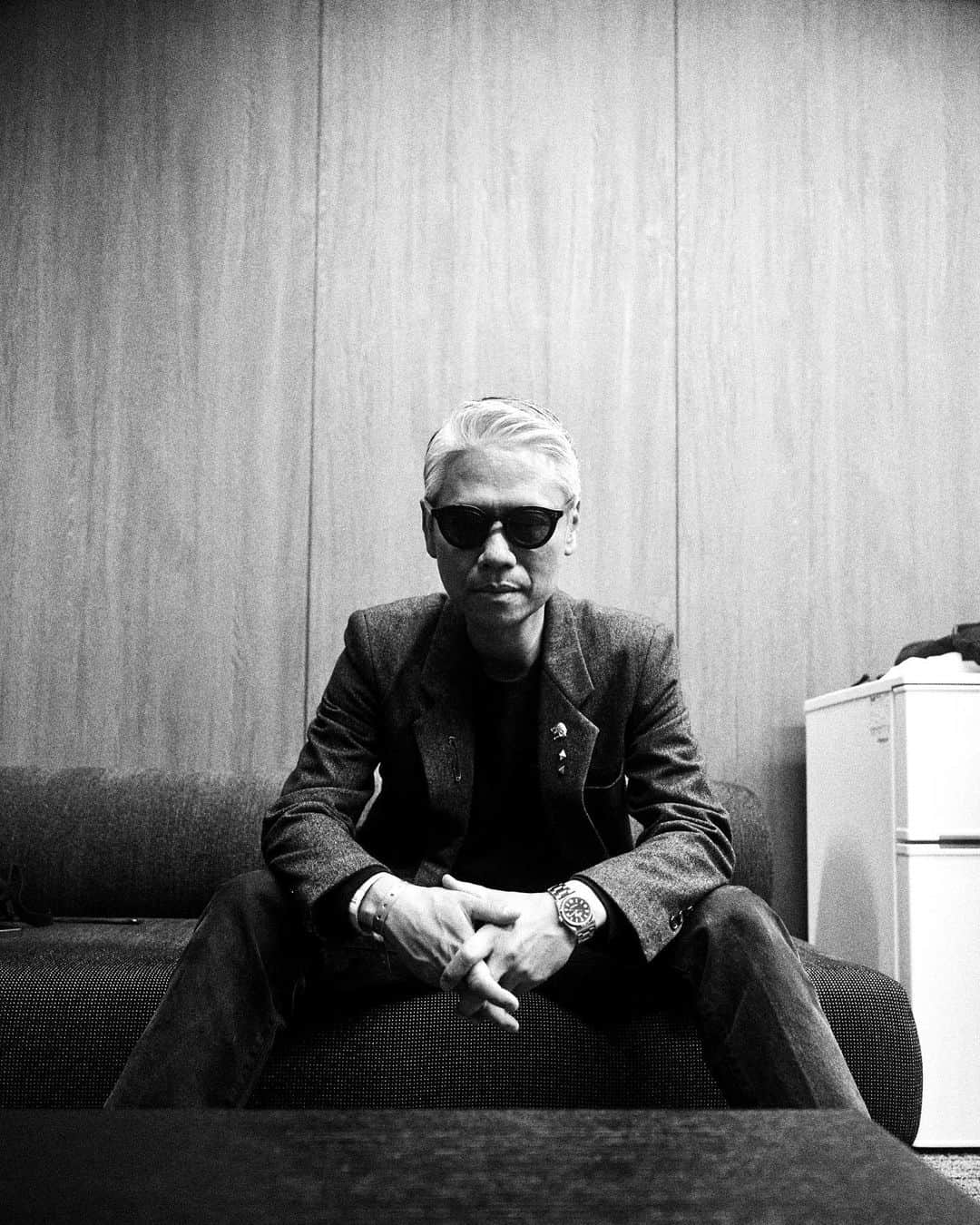 大沢伸一のインスタグラム：「近影  Photo by @will.hypothetical  #backstage #zerotokyo」
