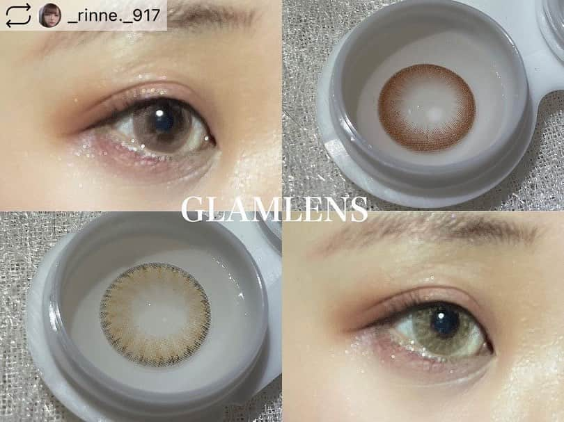 カラコン通販サイトGLAM LENSのインスタグラム