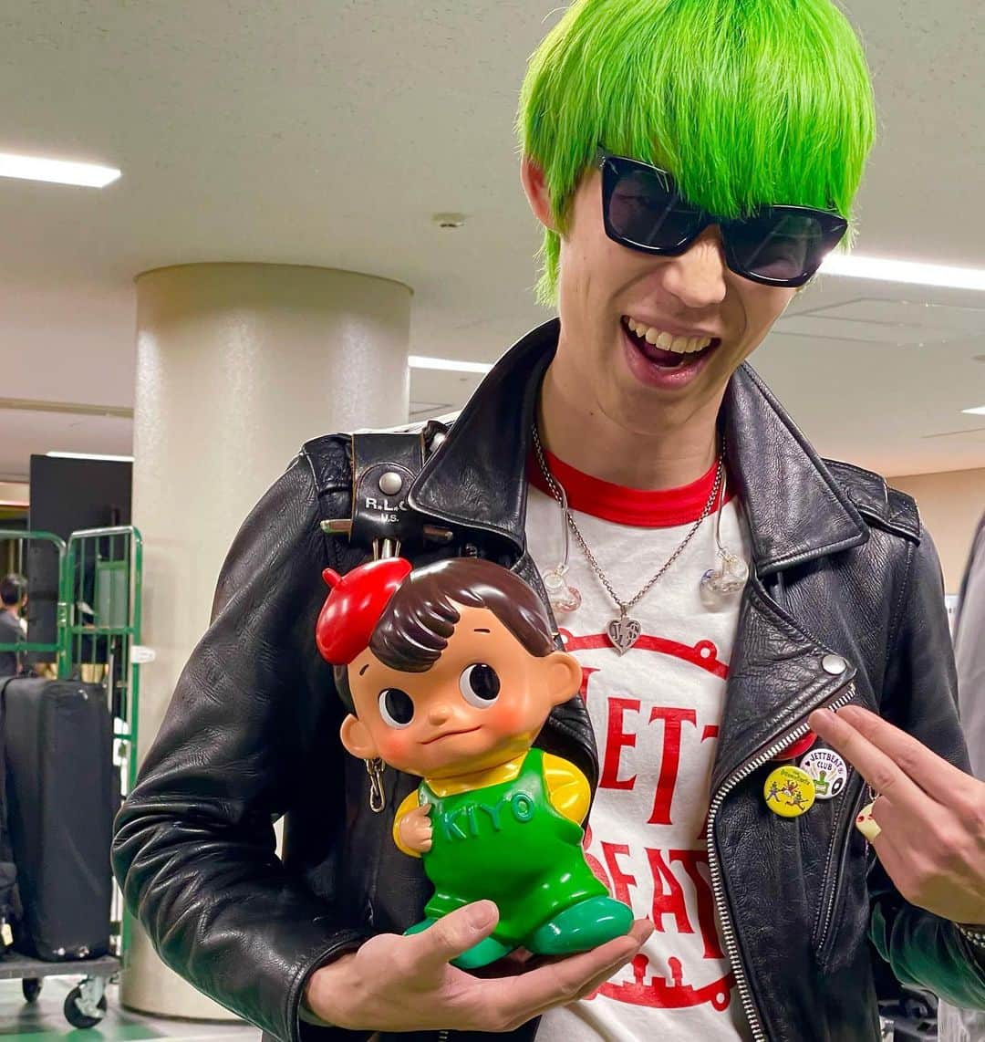 のインスタグラム：「「ちみ、かわいいねぇ」 #キヨー坊や #KIYOBOY」