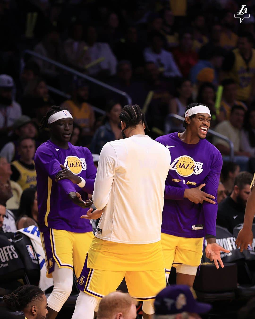 Los Angeles Lakersさんのインスタグラム写真 - (Los Angeles LakersInstagram)「Feels great.」4月30日 1時46分 - lakers