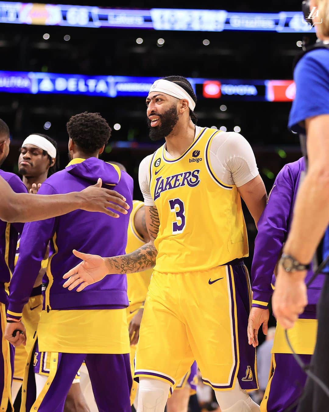 Los Angeles Lakersさんのインスタグラム写真 - (Los Angeles LakersInstagram)「Feels great.」4月30日 1時46分 - lakers