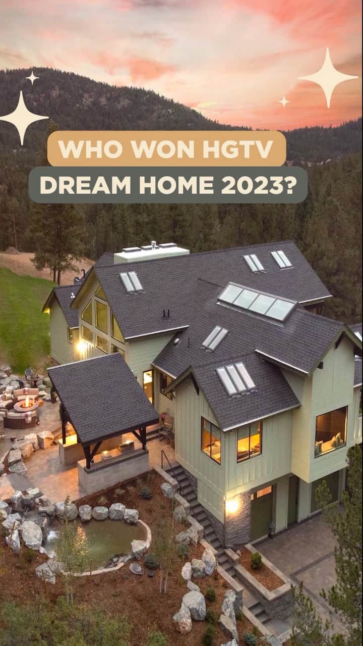 HGTVのインスタグラム：「On our way to surprise one very lucky person! 🎉 Where do you think we’re headed? Drop your best guess in the comments below, then come back Monday (5/1) to learn who won HGTV Dream Home 2023 in Morrison, CO. 🤩   #hgtvwinner #winner #dreamhomewinner #hgtvdreamhome」