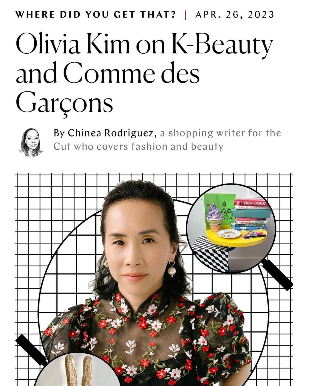 Nordstromのインスタグラム：「Where did you get that? Our very own “It” girl, @oliviakim, had a convo with @thecut this week to share—you guessed it—where she gets some of her favorite things. Swipe through to see her picks and get the full list at the link in bio.   #repost @oliviakim • 💘 Loved this convo w/ @thecut @chineaxtine about some of my favorite things! thank you for letting me rant 🛍️❣️🥰✨」