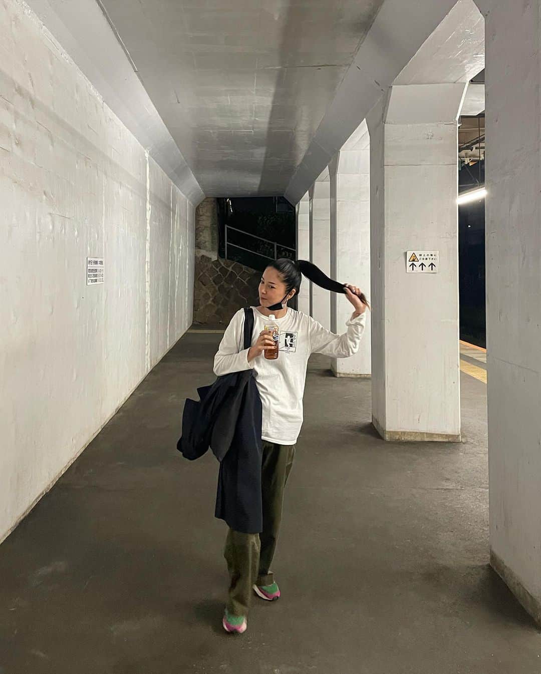 花楓のインスタグラム：「車  時々  電車  華金🍺」
