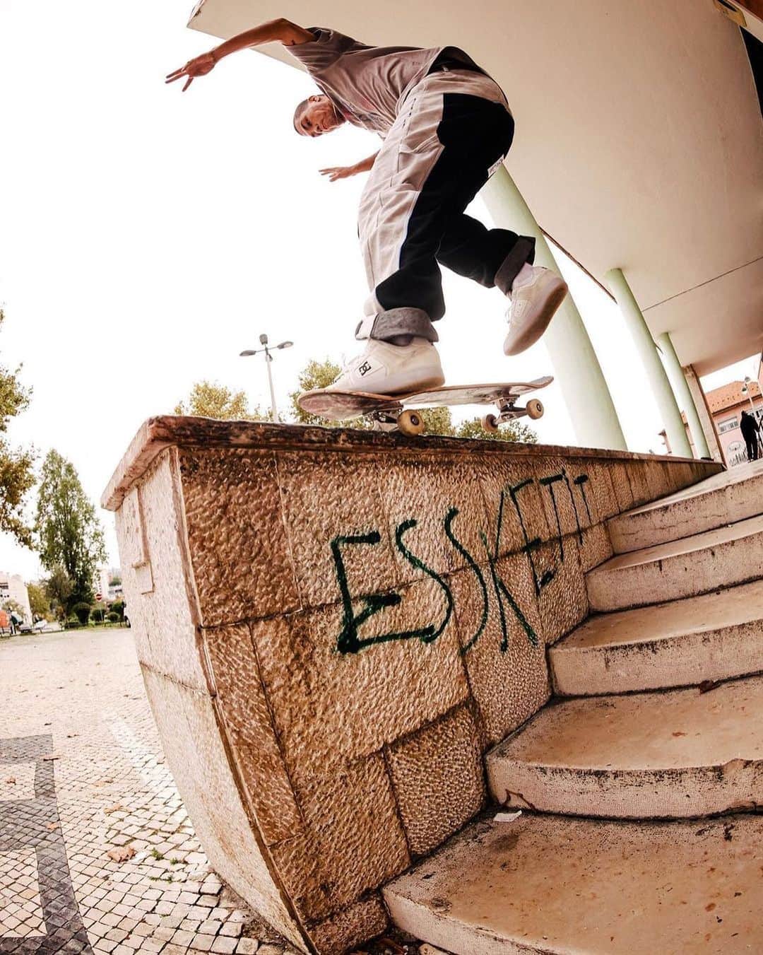DCシューズのインスタグラム：「@_shaunpaul Pop Shuv Nosegrind 👃, as seen in ‘OK BET’ 📺  📸: @mikeheikkila」