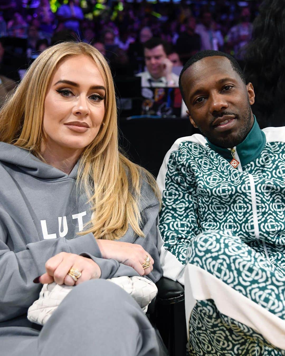 Just Jaredさんのインスタグラム写真 - (Just JaredInstagram)「Adele & boyfriend Rich Paul sit courtside at the L.A. Lakers game. #Adele #RichPaul Photos: Getty」4月30日 4時42分 - justjared