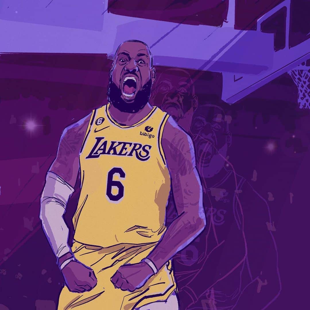 Los Angeles Lakersさんのインスタグラム写真 - (Los Angeles LakersInstagram)「Round One. Not Done.   @bibigousa x @purehoop」4月30日 7時42分 - lakers
