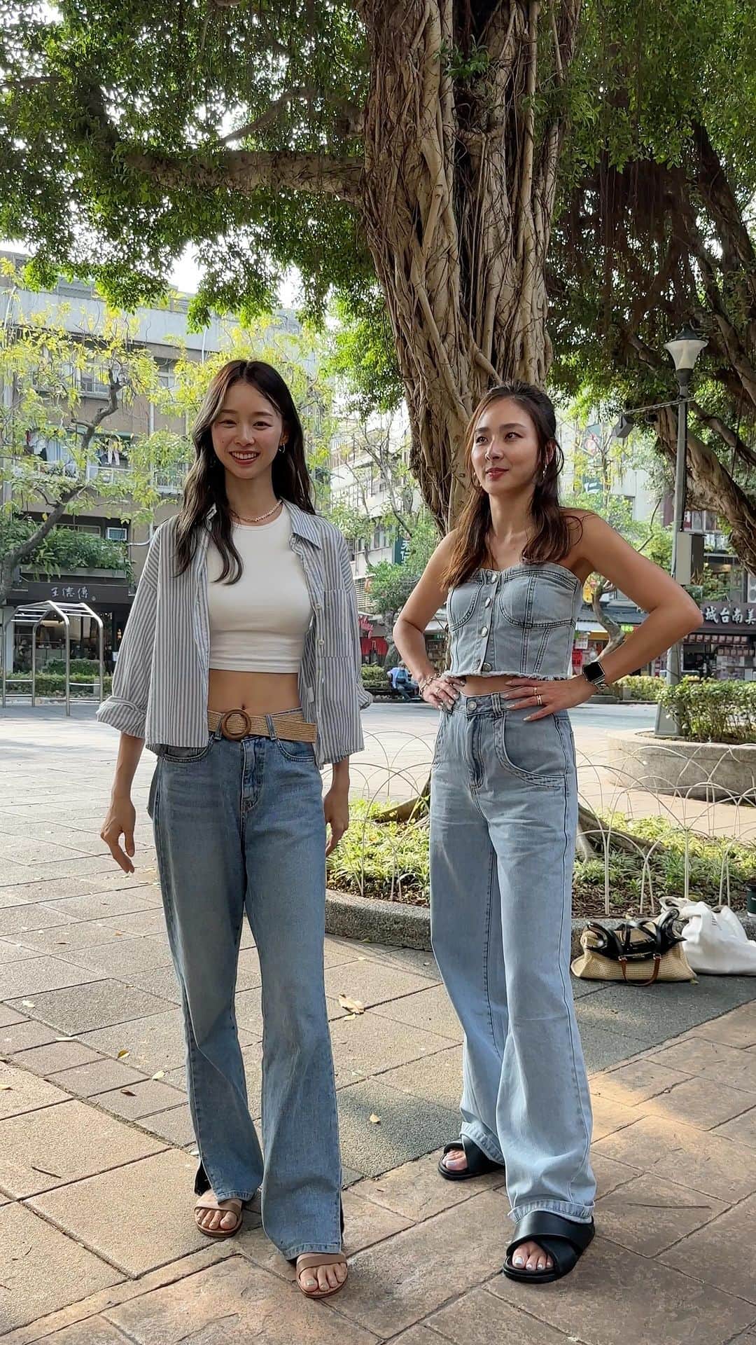 吳斐莉のインスタグラム：「解鎖跟秀美一起在永康公園跳舞✅  真的是要假裝沒看到路人 沈浸在自己世界裡就對了😂」