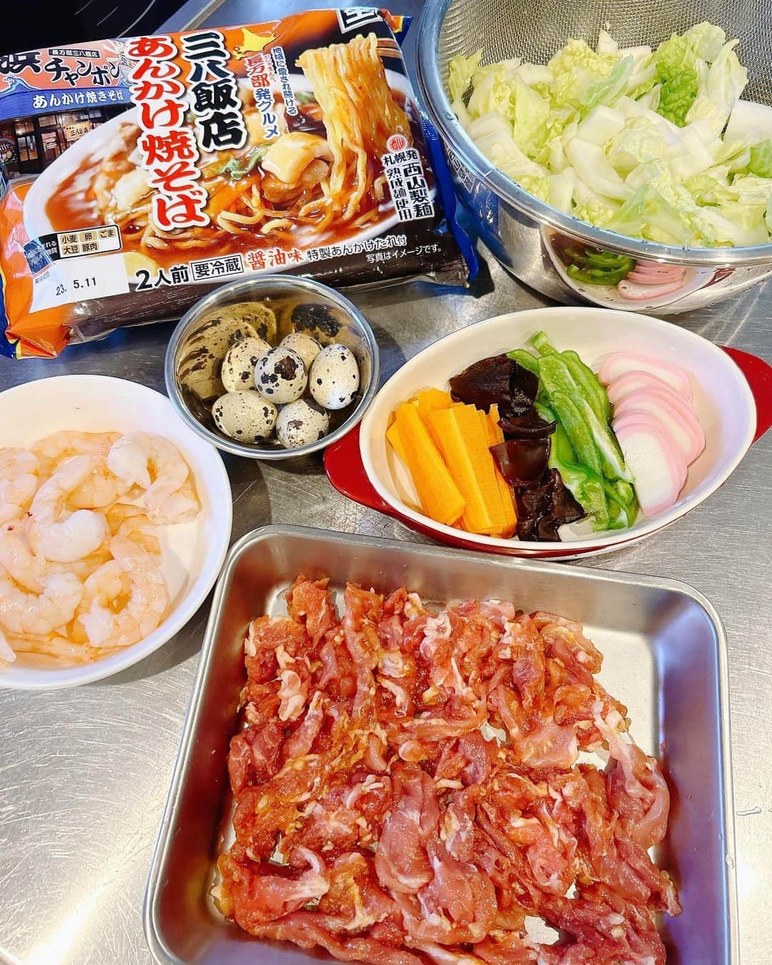 葉月里緒奈さんのインスタグラム写真 - (葉月里緒奈Instagram)「簡単美味しいあんかけ焼きそば。 #おうちごはん #夕ご飯#あんかけ焼きそば#rionahazuki」4月30日 10時59分 - riona_hazuki