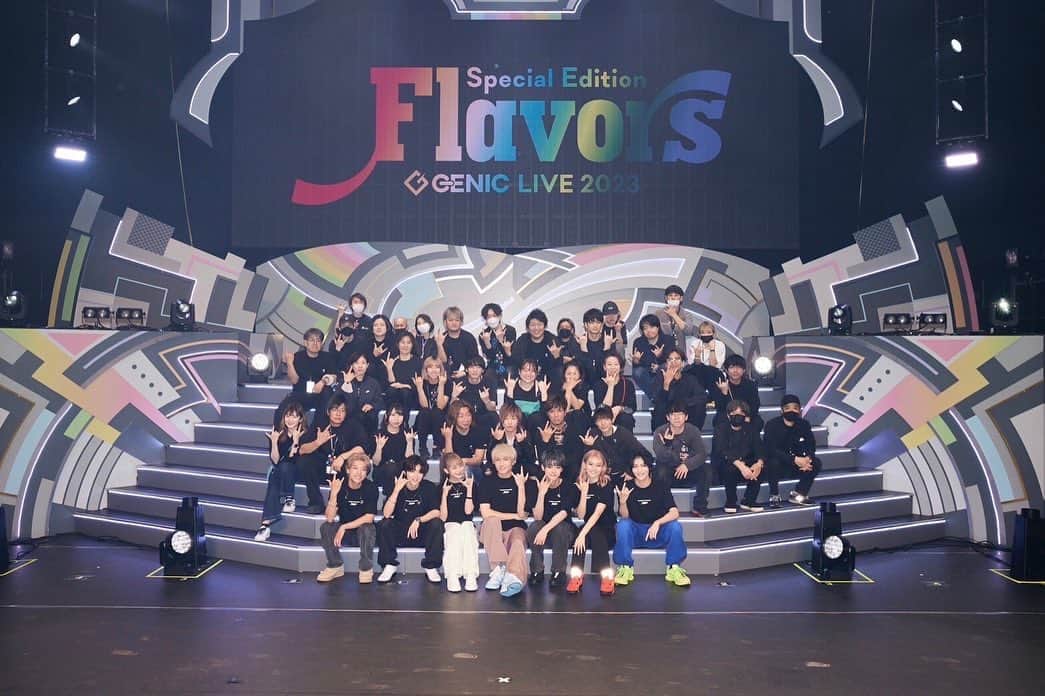 宇井優良梨のインスタグラム：「⁡ 【GENIC LIVE 2023 -Flavors- Special Edition】 改めて、ありがとうございました！！ ⁡ 沢山の方に支えられて 沢山の愛を頂いて 私は、私たちは本当に幸せ者です 感謝してもしきれません。 ⁡ これからの未来も、あなたと一歩ずつ足を進めていきたい。 まだまだみんなで叶えたい夢が沢山あります。 私たちなら絶対大丈夫☺︎ ⁡ GENICはGENIminがいないとだめです GENIminさんの存在の大きさを身に染みて感じました。 だいすきだし大切なんです。 ⁡ 心の底から幸せな時間でした。 素敵な、最高に綺麗な景色をみせてくれて、ありがとうございました☺︎ この空間をこの先も感じていきたいなって🪽 そうできるように、これからも必死に頑張ります。 ⁡ 本当にありがとうございました！！ これからもどうぞよろしくお願いいたします💐 ⁡ だいすきです。 また、必ず会いましょう☺︎ ⁡ #Flavors_2023 #GENIC #宇井優良梨」