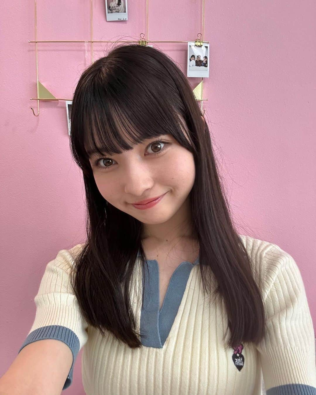 川原美杏さんのインスタグラム写真 - (川原美杏Instagram)「ニコラTVの撮影のときに撮った写真‪‪☺︎‬  自然盛れメイクをニコラTVで紹介しています👶🏻実際に証明写真も撮りに行きました^^ぜひ動画チェックしてください〜🙌🏻  #ニコラ #ニコモ #nicola #ニコラ5月号発売中 #川原美杏」4月30日 17時00分 - kawahara_mian_official