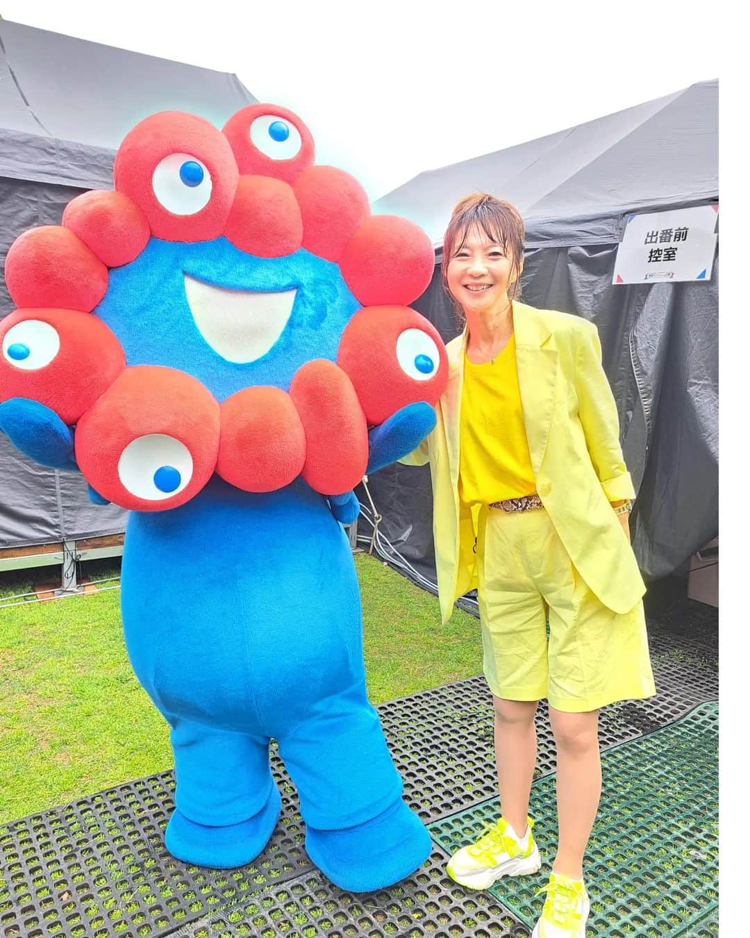 谷口キヨコさんのインスタグラム写真 - (谷口キヨコInstagram)「みゃくみゃく様。チメクフェスにて。#チメク　チメクフェス　#チメクフェス大阪 　#みゃくみゃく 　みゃくみゃく様　#谷口キヨコ　#キヨピー　#谷口流々 #万博記念公園　#フェス」4月30日 14時50分 - kiyokotaniguchi