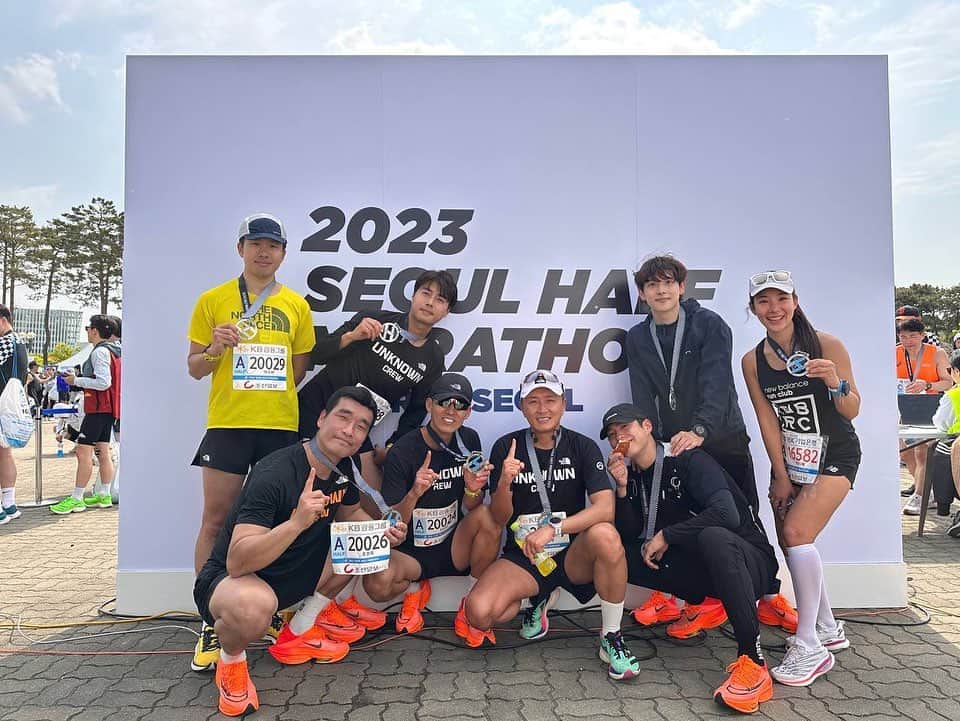 イム・シワンさんのインスタグラム写真 - (イム・シワンInstagram)「half marathon successful!」4月30日 16時10分 - yim_siwang