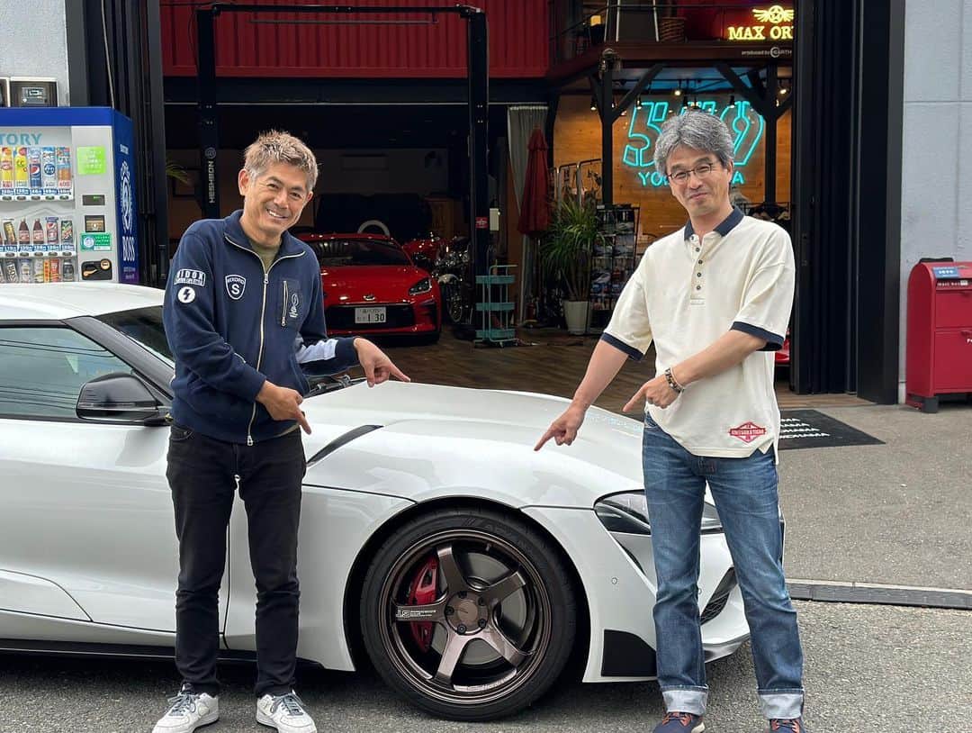 織戸学のインスタグラム：「@yokohamawheel  @yokohamawheelusa   ADVAN GT beyod Racing copper bronze  待ちに待って在庫として入庫  ちょうどバッチリのタイミングで  有り難う御座いました。  GR86用 wheel  数セット 有りますよ。  #maxorido」