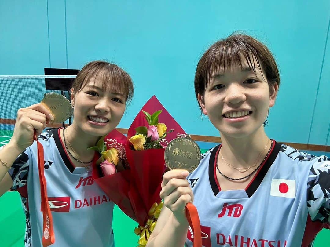 福島由紀さんのインスタグラム写真 - (福島由紀Instagram)「アジア選手権2023 🥇  久しぶりの優勝で嬉しいです。 応援ありがとうございました！！  みんなで写真撮りたかったな…🤳📸  #フクヒロ #marusugi #久しぶり #また頑張ろう #応援ありがとうございました」5月1日 3時58分 - bluvic01