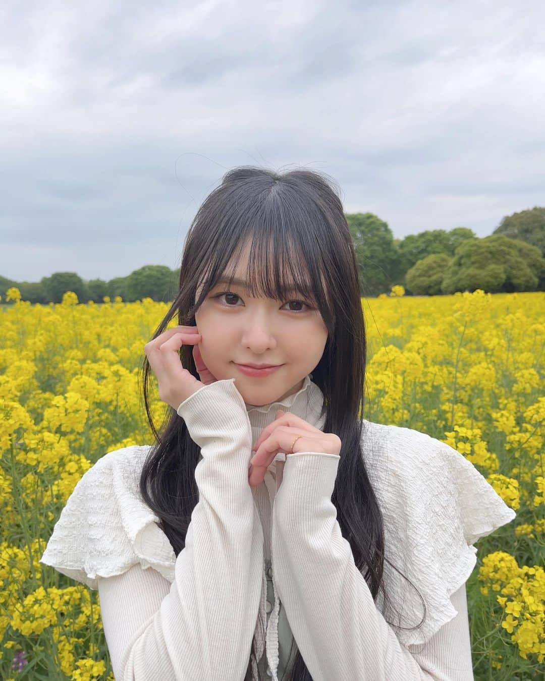 大曲李佳のインスタグラム：「🕊️💛」