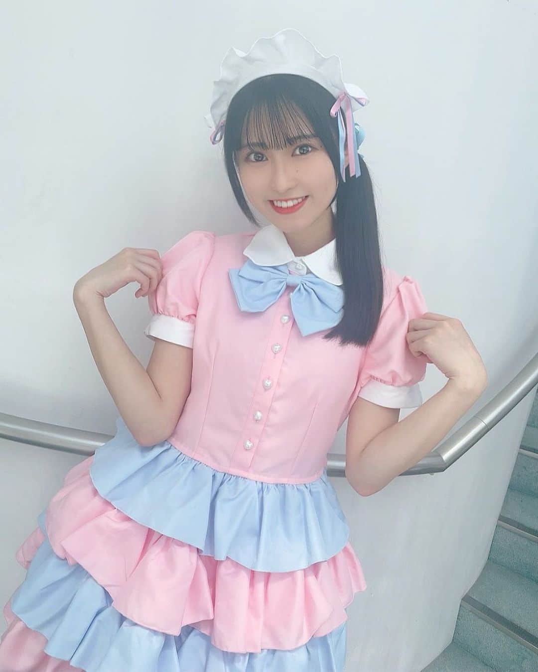 のインスタグラム：「▫️  今日は幸せな1日すぎました✨️ 皆さんが応援してくれているから、私はアイドルができています🌸 本当に感謝でいっぱい🥰 いつもありがとうございます♪   #夢アドシトロン  #アイドル  #高校生女子 #サイドポニー #生誕祭  #メイドコス #瀬戸ゆな」