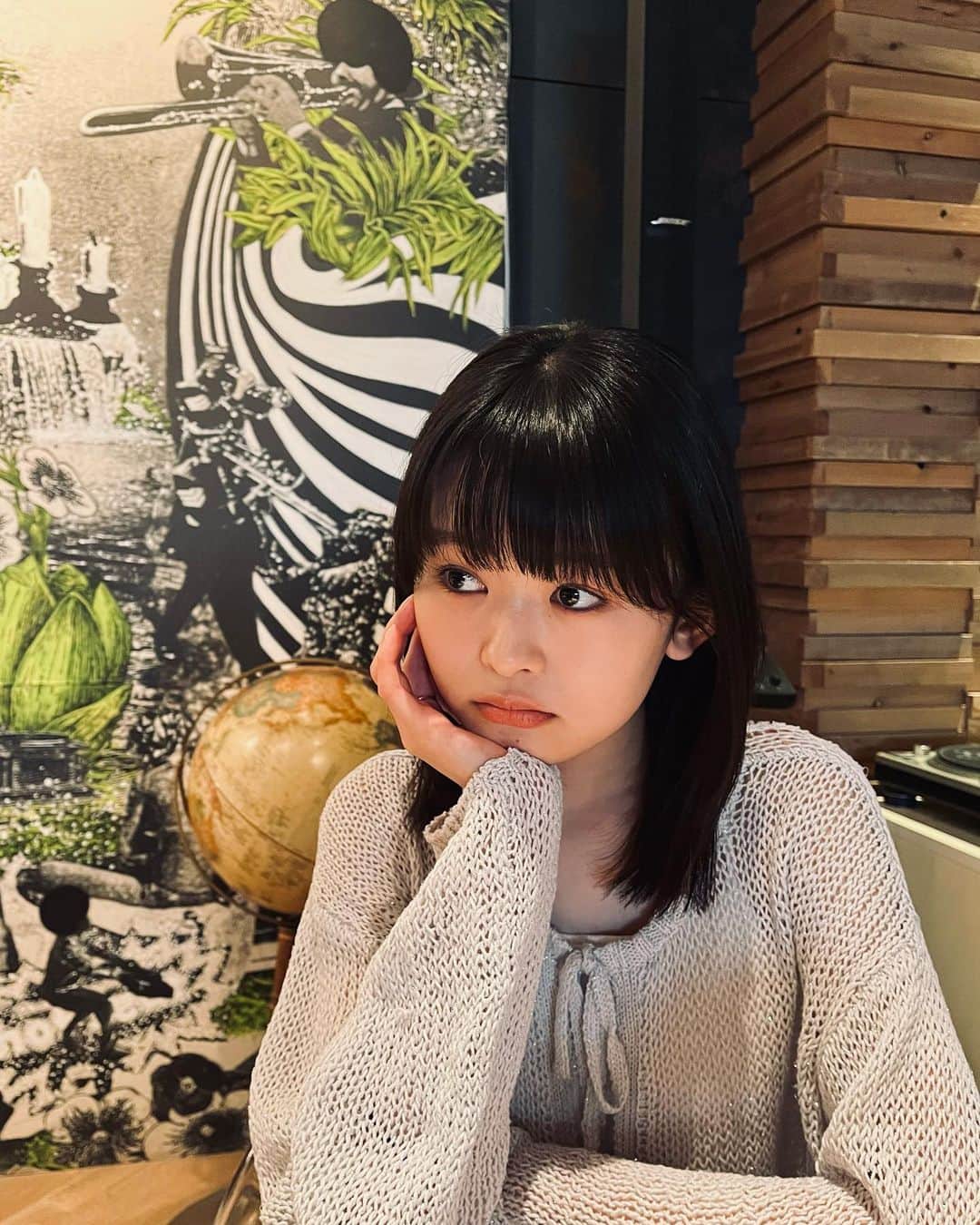 藤村木音のインスタグラム：「・ どうしてもハンバーグが 食べたかった日。 GWいかがお過ごしですか？  #jk3#ljk#05#fyp#Cafe」