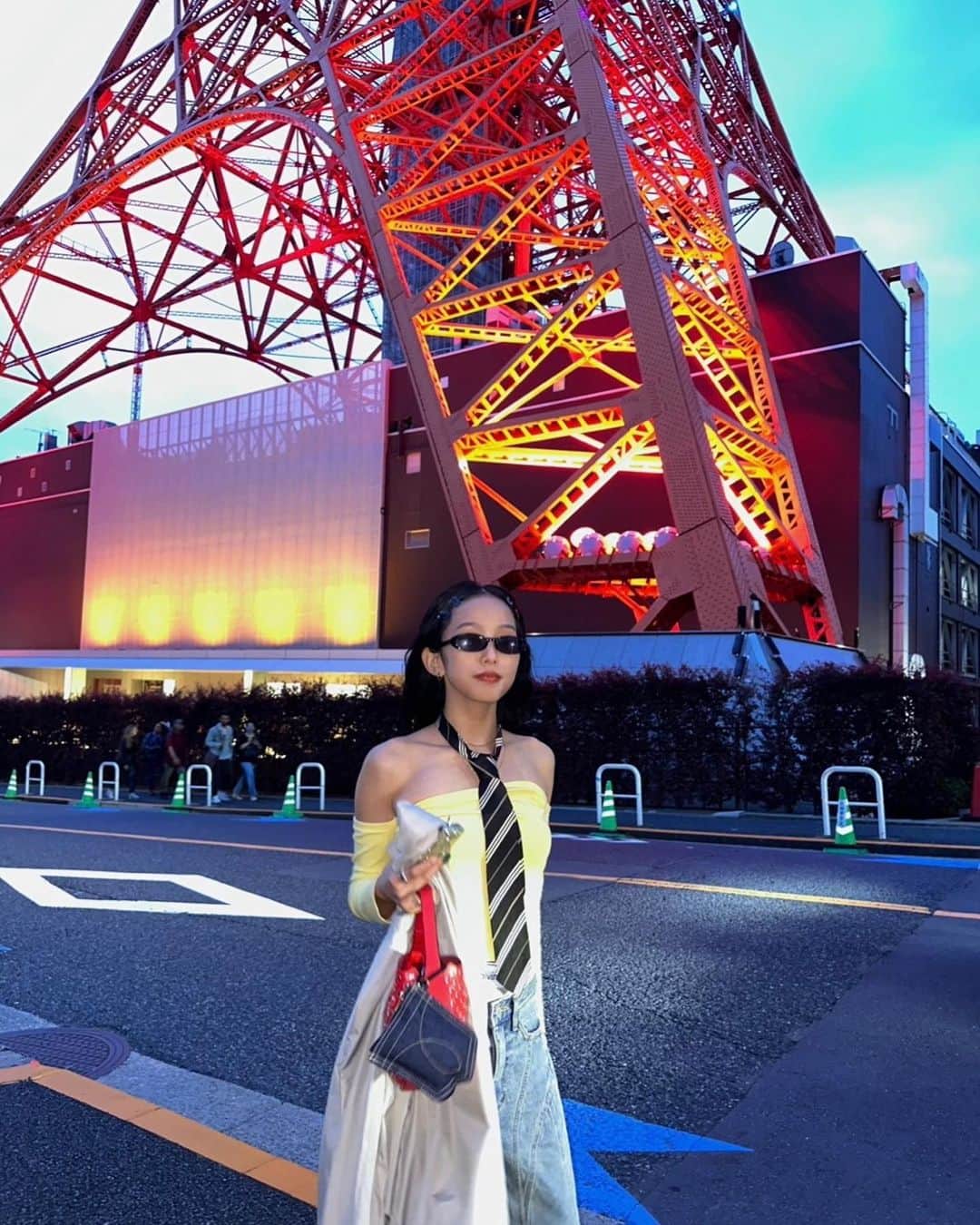川本七海さんのインスタグラム写真 - (川本七海Instagram)「Tokyo Tower 🗼✨」4月30日 21時30分 - namikawamoto
