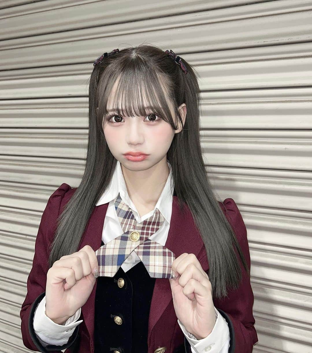 和田海佑さんのインスタグラム写真 - (和田海佑Instagram)「学年で1番〇〇〇〇 🪽🎀🧠  #NMB48 #アイドル #アイドルヘア #ハーフツイン #アイドル衣装  #좋아요 #셀카 #팔로우 #데일리룩」4月30日 21時57分 - __pupu48__