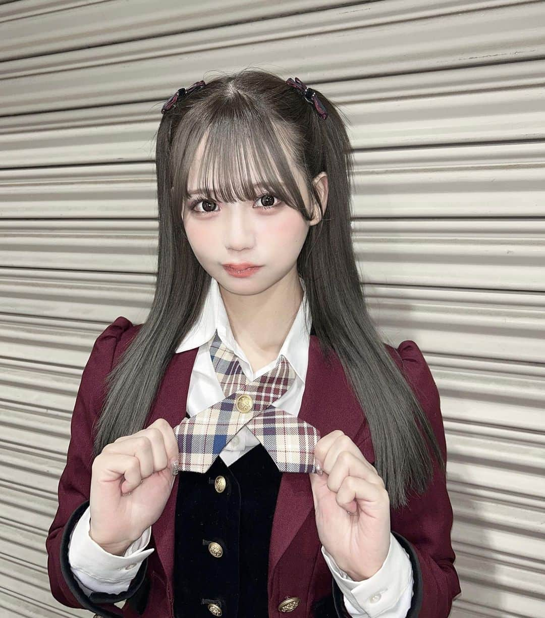 和田海佑さんのインスタグラム写真 - (和田海佑Instagram)「学年で1番〇〇〇〇 🪽🎀🧠  #NMB48 #アイドル #アイドルヘア #ハーフツイン #アイドル衣装  #좋아요 #셀카 #팔로우 #데일리룩」4月30日 21時57分 - __pupu48__