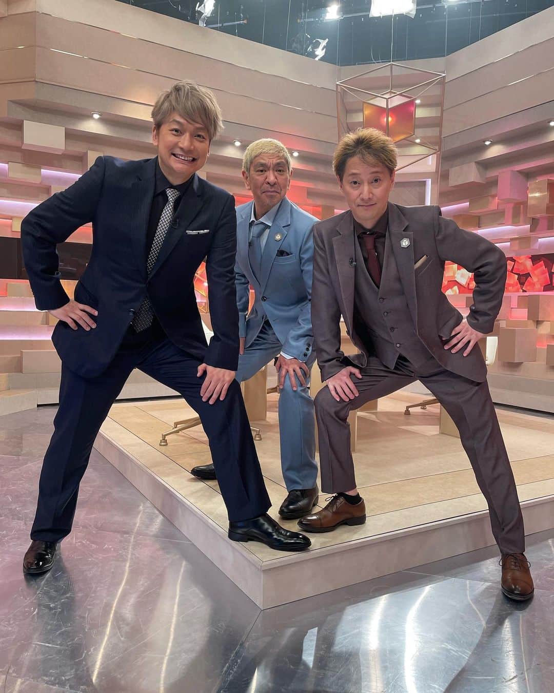 のインスタグラム：「#まつもtoなかい  ありがとうございました！ 感謝 #松本人志 #中居正広 #香取慎吾」