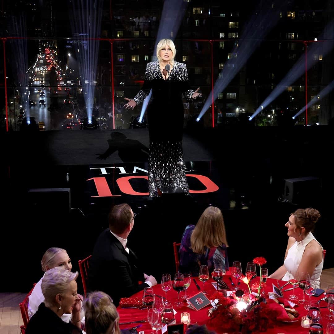 TIME Magazineのインスタグラム：「Fight those Sunday scaries by watching all your faves from the #TIME100 gala tonight at 7/6c on ABC, produced by @timestudios.   Photographs by Kevin Mazur—Getty Images for TIME; Landon Nordeman for TIME (7)」