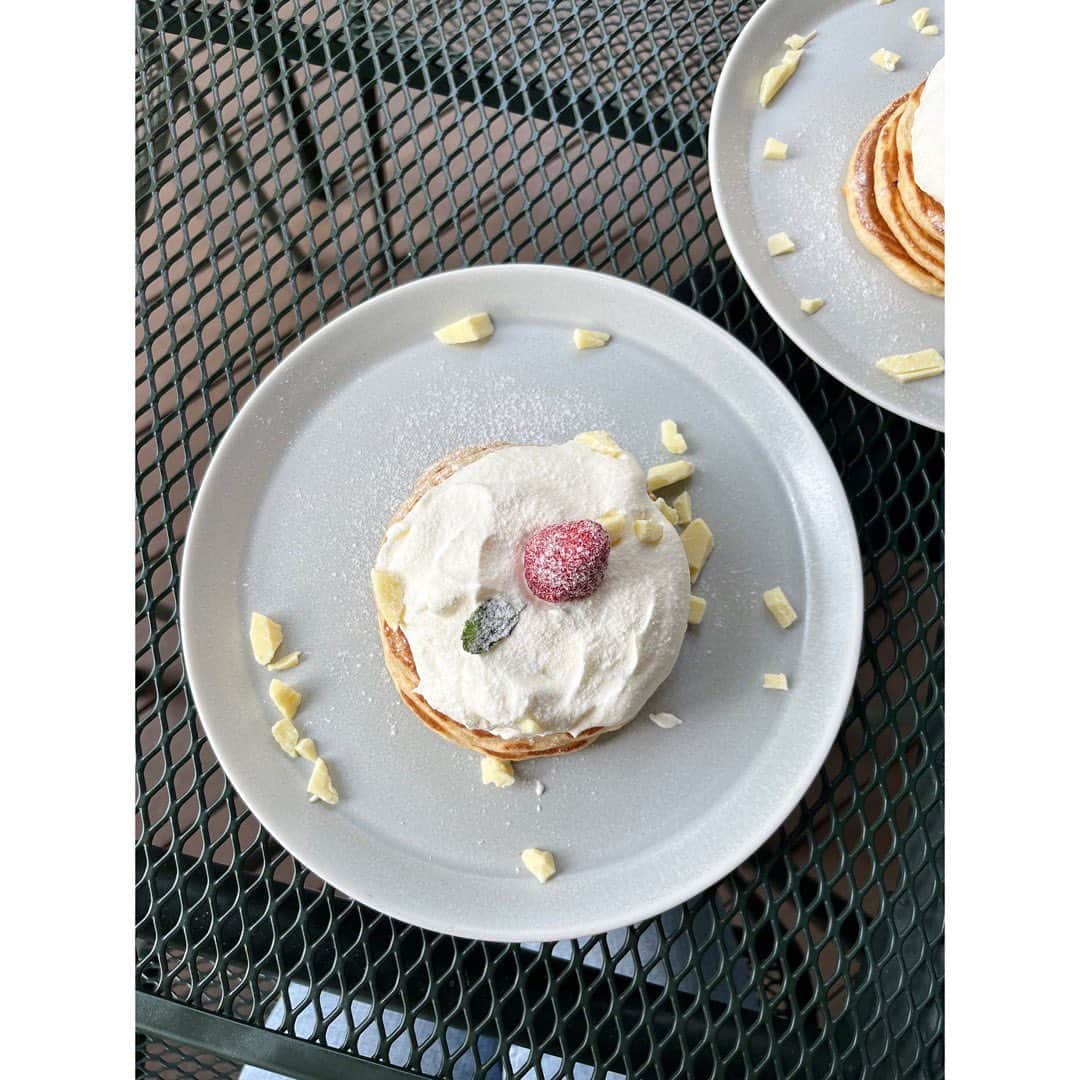 永江梨乃のインスタグラム：「pancake！💞」