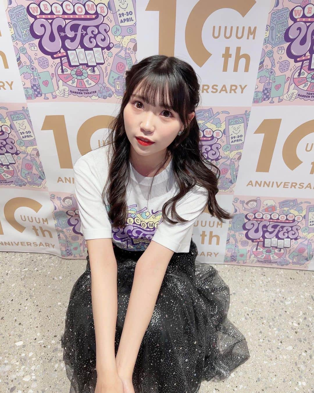 尾上美月さんのインスタグラム写真 - (尾上美月Instagram)「U-FES2023初参戦でした！！✨  バラエティコーナー面白すぎて沢山笑ったし、ミュージックコーナーはかっこよくて可愛くて惹きつけられました🤍☺️  最高に楽しい2日間をありがとうございました✨💖  #U-FES #ufes #ufes2023 #uuum」4月30日 22時40分 - omizuki_0522