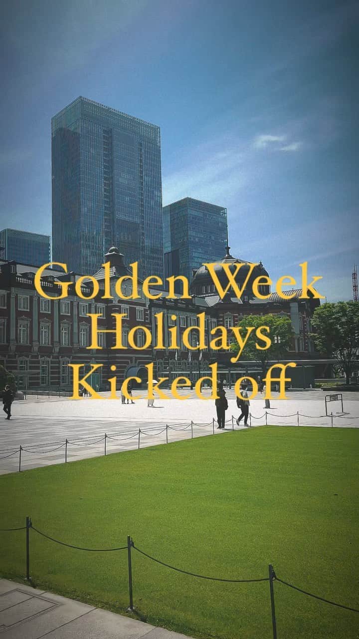 東京ステーションホテルTokyo Station Hotelのインスタグラム：「𝕂𝕚𝕔𝕜𝕖𝕕 𝕠𝕗𝕗! ゴールデンウィーク始まりました！大切な方々と過ごしたり、普段のお休みでは行けない場所を訪れてみたり…皆さまにとって有意義な時間をお過ごしください。 ⁡ Golden Week holidays kicked off! Let’s enjoy the beautiful season. ———————————————————— @tokyostationhotel @forbestravelguide @smallluxuryhotels @tokyostationcity #tokyotravel #gw #tokyotrip #tokyostation #tokyostationhotel #japantravel #hotel #tokyohotel #ゴールデンウィーク #ゴールデンウィーク旅行 #ゴールデンウィーク初日 #東京旅行 #東京ステーションホテル #東京駅 #東京駅舎 #丸の内 #東京ホテル巡り」