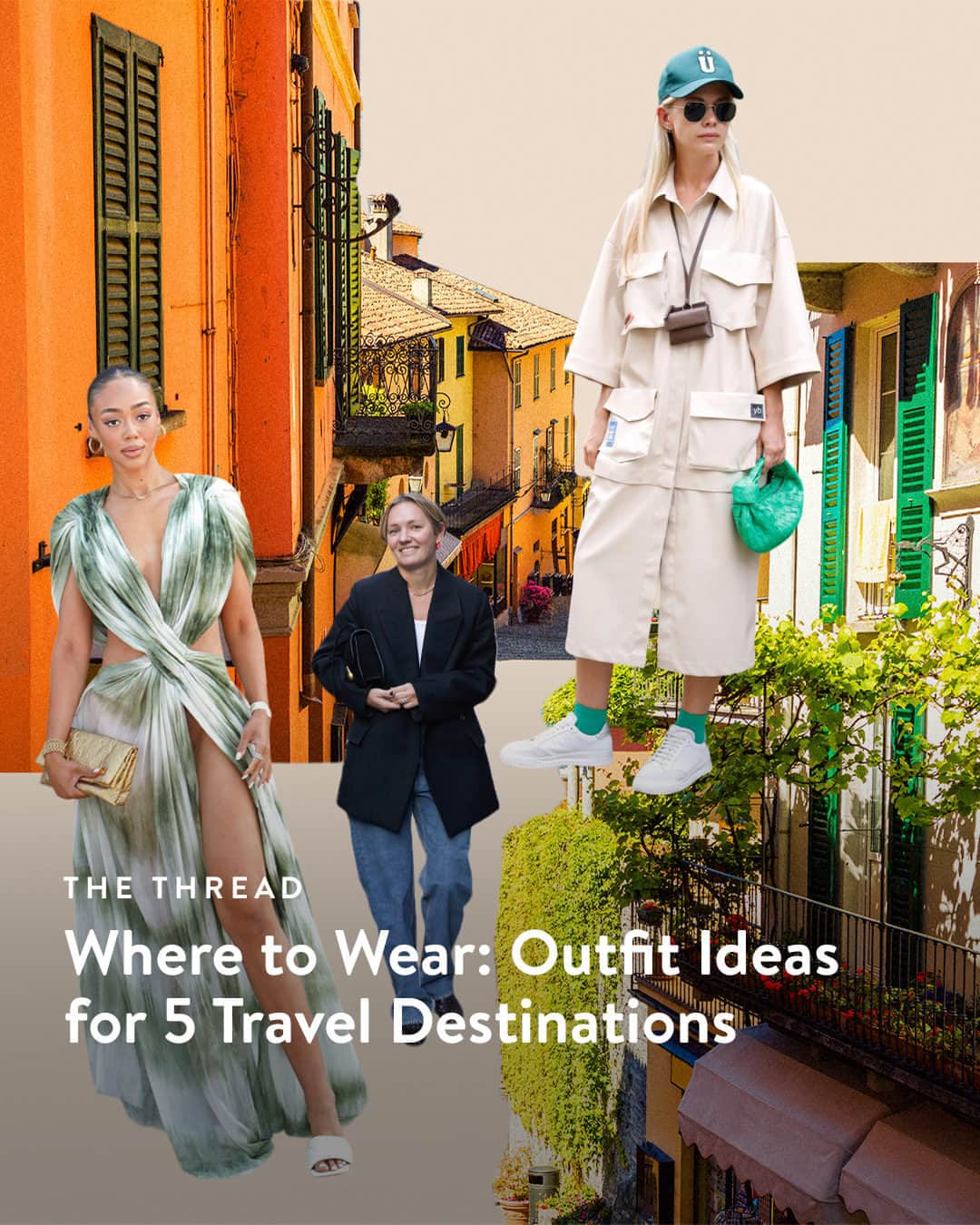 Nordstromのインスタグラム：「Whether you're setting sail for R&R or jet-setting off to a busy city, we've got you covered with stylish outfit suggestions for your next trip. ✈️​  ​  Read the story and discover Nordstrom stylists' tips on The Thread at the link in bio.」