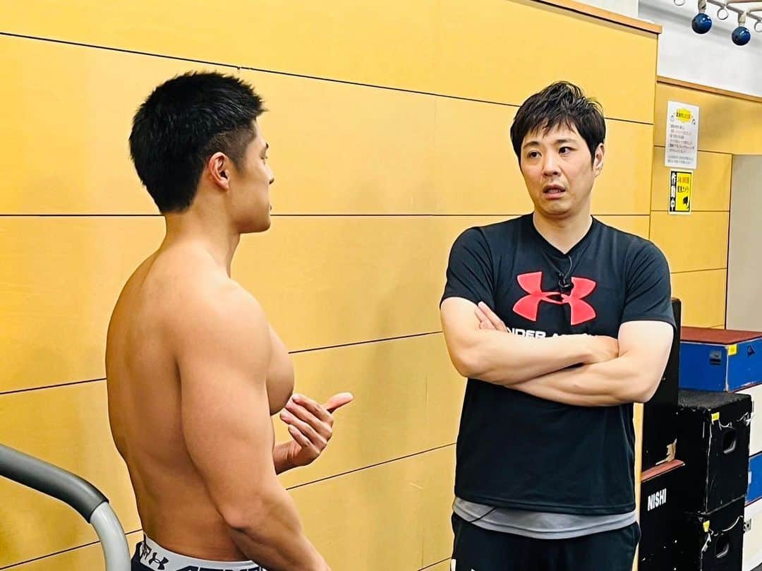 のインスタグラム：「BS松竹東急『がむしゃら』ロケ中のひとコマ。  私はまだまだガリガリだと痛感しました。  オンエアお楽しみに！  #がむしゃら #BS松竹東急」