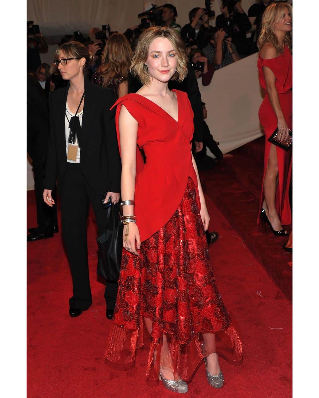 ロダルテさんのインスタグラム写真 - (ロダルテInstagram)「#FB: Met Gala with #saoirseronan ❤️  #rodarte #metgala」5月1日 1時43分 - rodarte