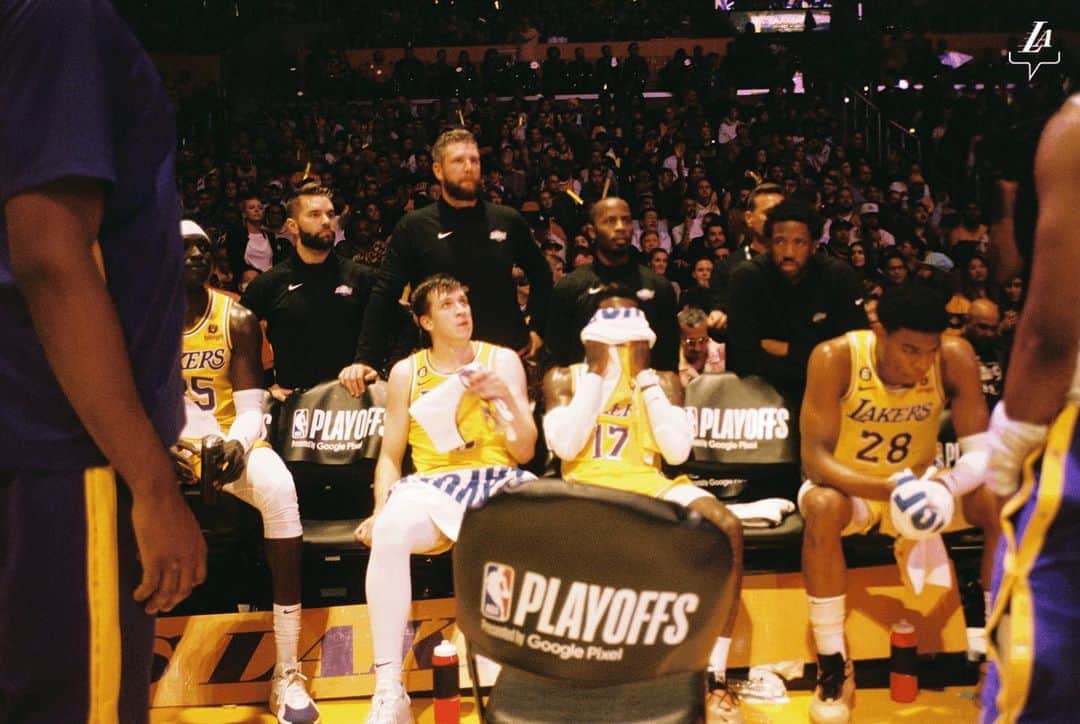 Los Angeles Lakersさんのインスタグラム写真 - (Los Angeles LakersInstagram)「POV: Game 6 on film📸」5月1日 2時11分 - lakers