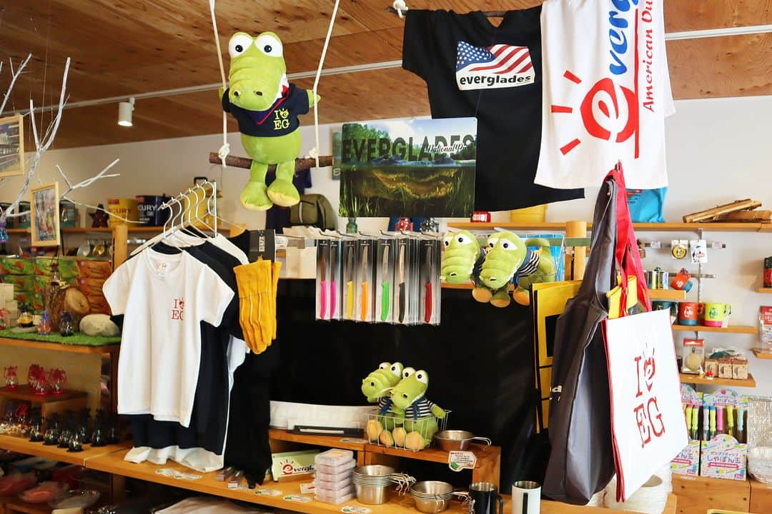 のインスタグラム：「【エバーグレイズ琵琶湖🇺🇸】 Hello! I'm Alex!🐊 ボクはStoreのエバーグレイズオリジナルグッズコーナーにいるよ〜! 木のブランコ楽しい〜!!😆✨  #エバーグレイズ琵琶湖 #エバキャン #グランピング #アメリカン #アウトドア #リゾート #キャンプ #滋賀県 #琵琶湖 #滋賀旅行 #近江舞子 #滋賀県キャンプ場 #ファミリーキャンプ #ファミキャン #オートキャンプ #犬とキャンプ #今日のアレックス  #biwako #everglades #glamping #resort #camping」