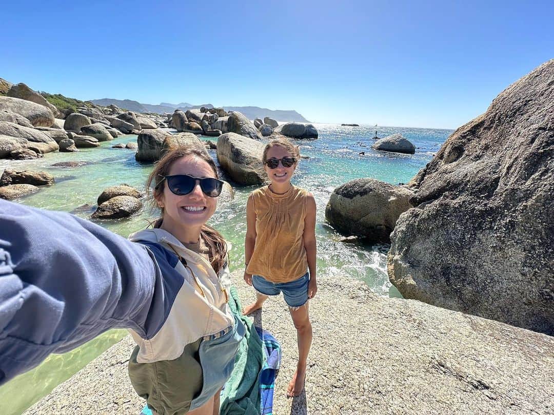 マリッサ・キャステリのインスタグラム：「Finally putting up some pictures from CapeTown🐧」