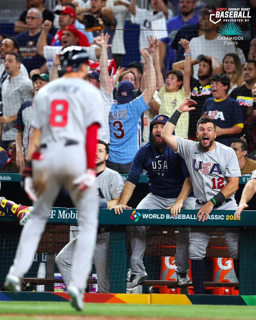 MLBさんのインスタグラム写真 - (MLBInstagram)「Teammates on Team USA ➡️ Teammates on the @Phillies.   Watch Trea Turner and Kyle Schwarber take on the Astros, tonight on #SundayNightBaseball at 7:10 PM ET on @ESPN.」5月1日 6時26分 - mlb