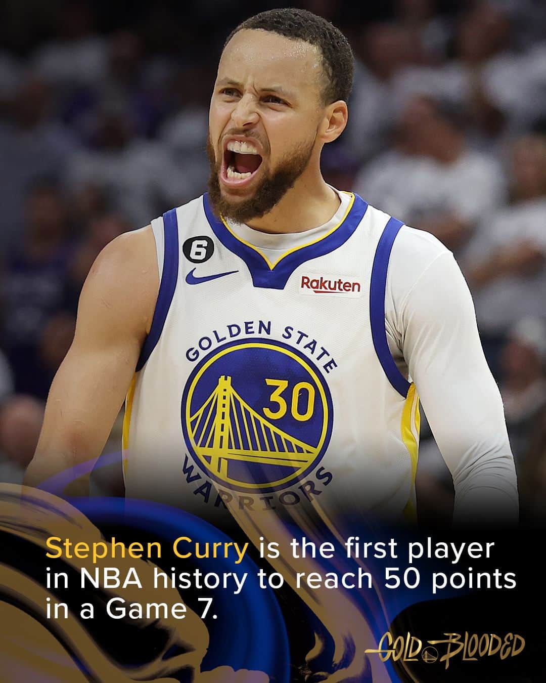 ゴールデンステート・ウォリアーズのインスタグラム：「The greatest showman in sports.」